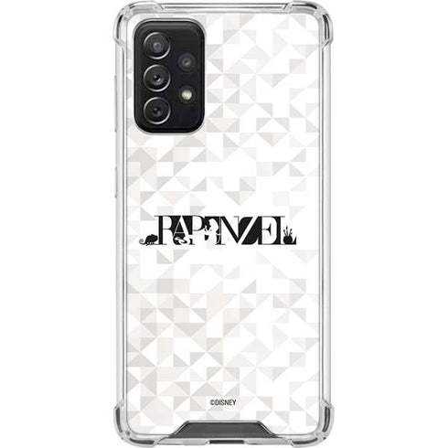 Disney Princess Rapunzel Chromatic Galaxy A72 5G Clear Case